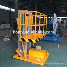 Mast Aluminum Alloy Hydraulic Window Cleaning Equipments Electric Mobile Hydraulic Platform Lift